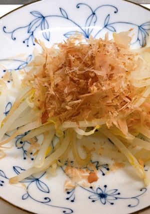 シャキシャキもやしを電子レンジで-レシピのメイン写真