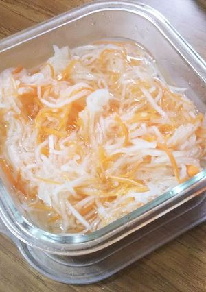 母の味！さっぱり味の◇紅白なます◇-レシピのメイン写真