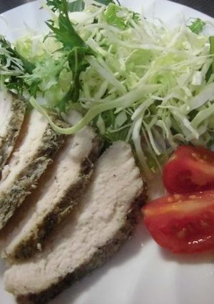 超簡単な炊飯器の蒸し鶏（サラダチキン）-レシピのメイン写真