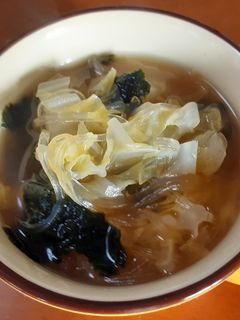 煮豚煮汁の春雨スープ-レシピのメイン写真