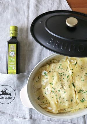 ホットプレートで鱈とじゃがいものラザニア-レシピのメイン写真
