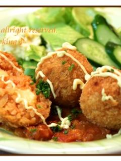 チーズinライスコロッケ-レシピのメイン写真