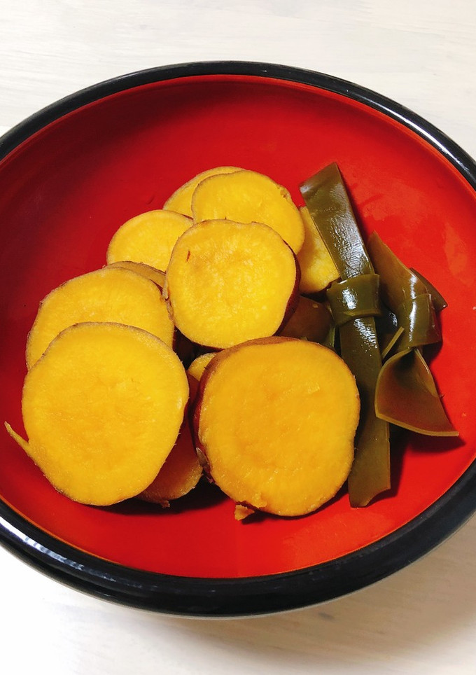 さつまいもと昆布の煮物-レシピのメイン写真