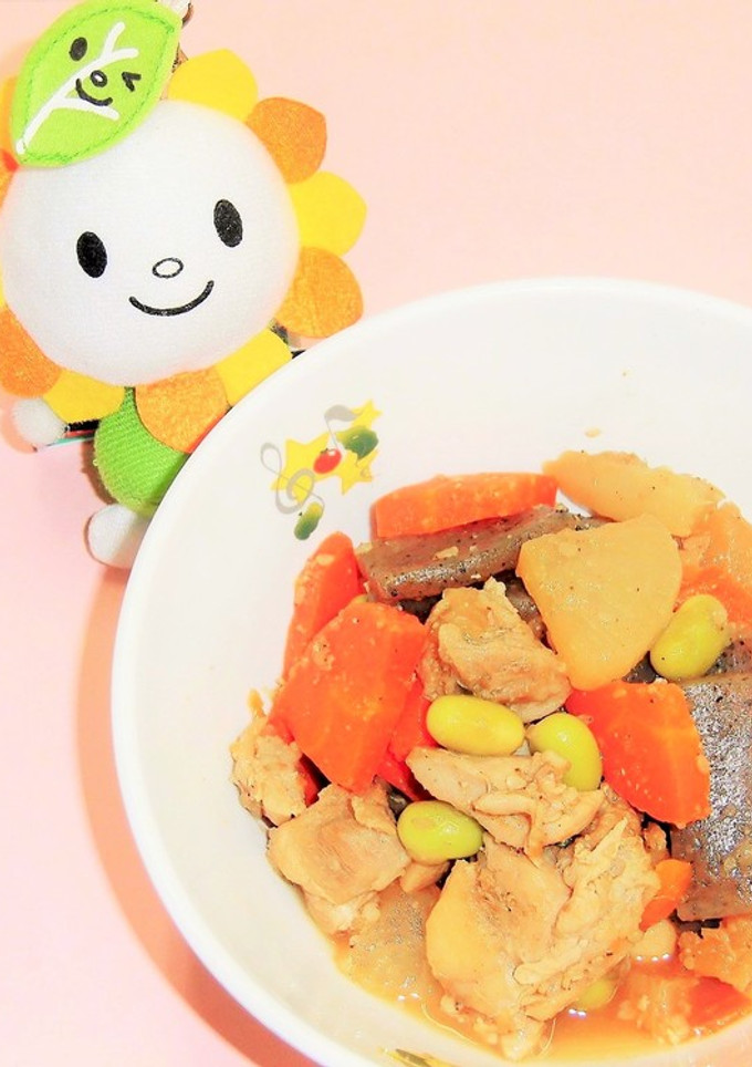 大根ととり肉のごま風味に★尾張旭市-レシピのメイン写真