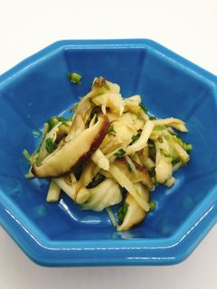 【病院】きのこの香味醤油あえ【給食】-レシピのメイン写真