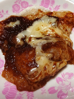 時短簡単‼️お餅でカレーピザ-レシピのメイン写真