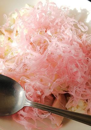 魚肉ソーセージのピンクのチャーハン-レシピのメイン写真