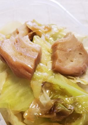 ☆甘辛たれで♪キャベツと麩の炒め煮☆-レシピのメイン写真
