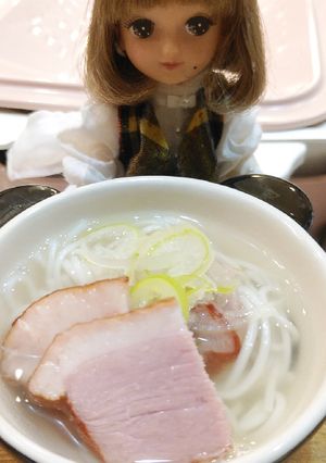リカちゃん♡鴨ハムそうめん(にゅうめん)-レシピのメイン写真