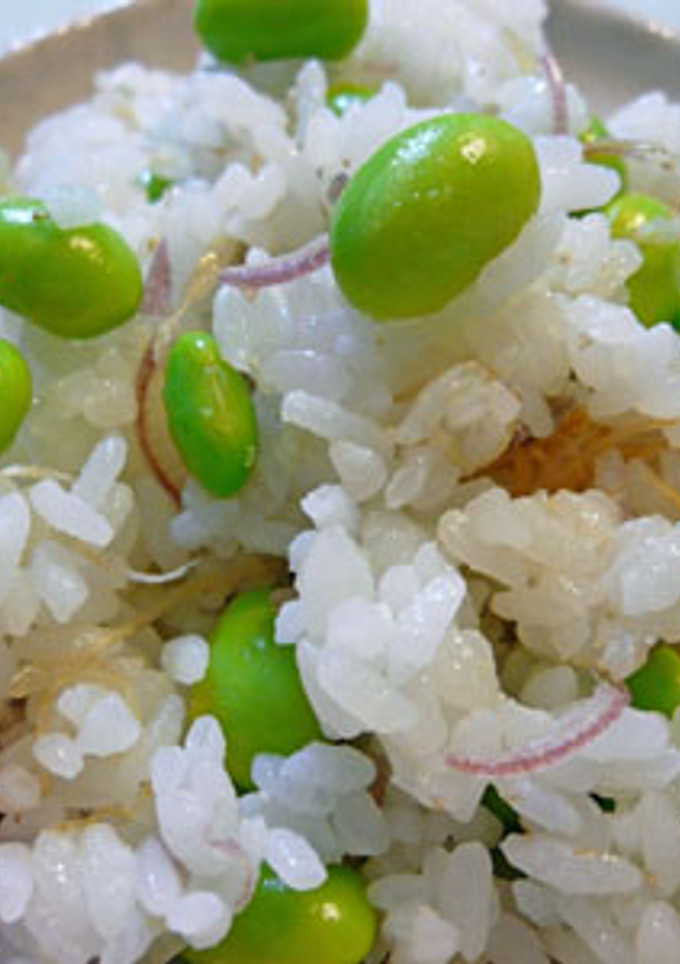 さっぱり☆みょうが枝豆ごはん-レシピのメイン写真