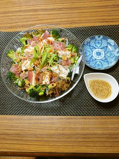 ヨウサマの減塩グリーンサラダ-レシピのメイン写真