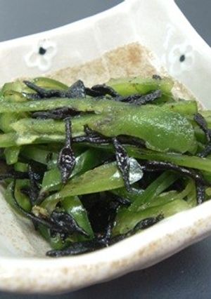 塩ふきひじきとピーマンの和え物-レシピのメイン写真