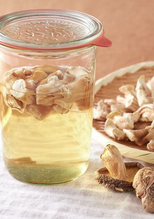 干し椎茸の軸で美味しい軸水出汁-レシピのメイン写真