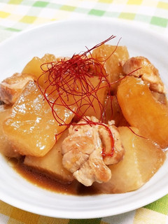 大根と鶏もも肉のオイスター煮-レシピのメイン写真