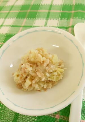 離乳食7～8か月レンジで簡単ポテトサラダ-レシピのメイン写真
