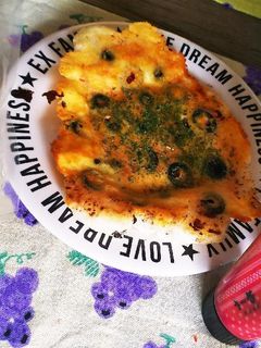 餅明太子ピザ-レシピのメイン写真