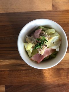キャベツとあさりの蒸し煮-レシピのメイン写真