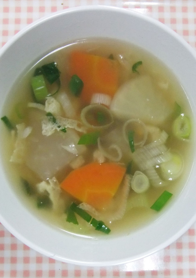 保育園の給食❤だいこん汁-レシピのメイン写真