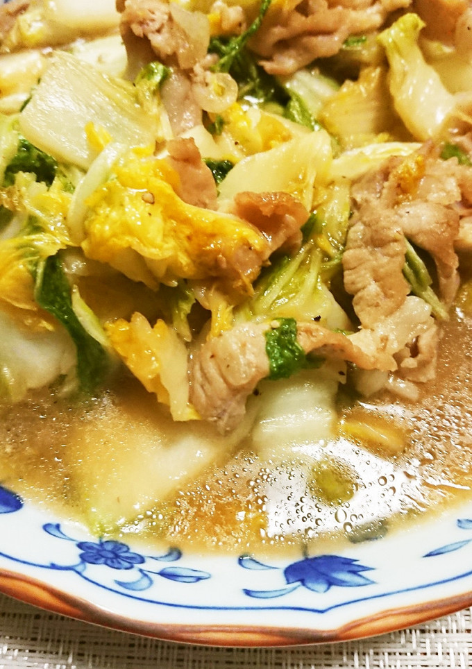 白菜と豚肉の中華炒め-レシピのメイン写真