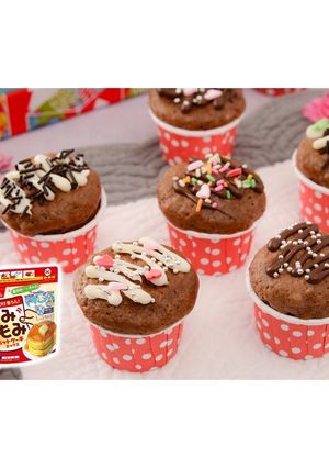片付簡単☆レンジでカップケーキ☆子供とも-レシピのメイン写真