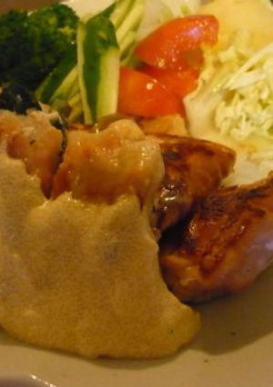 鳥胸肉の明太子マヨネーズソースかけ-レシピのメイン写真