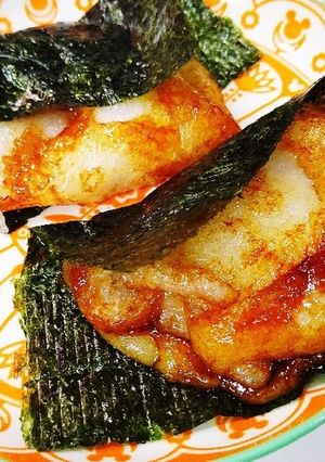みんな大好きおばあちゃんの磯辺焼き♪-レシピのメイン写真