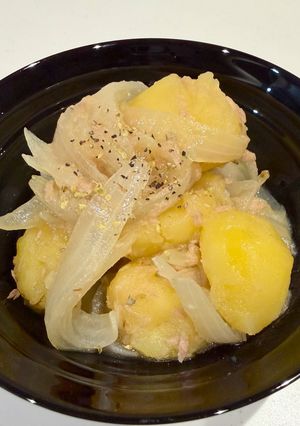 ストック食材で！ごはんがススム洋風ツナじゃが-レシピのメイン写真