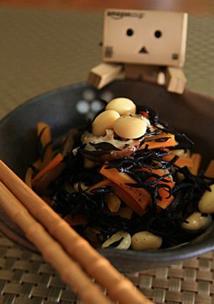 ふんわり仕上げのひじきの煮物-レシピのメイン写真
