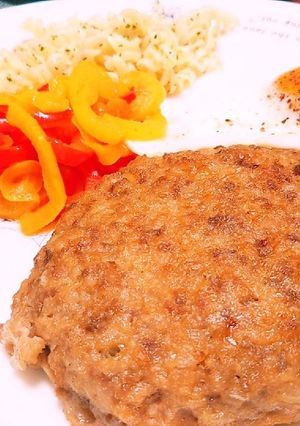 ソース不要♪にんにく醤油ハンバーグ♪-レシピのメイン写真