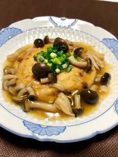 とろり〜がんもどきとしめじのあんかけ煮物-レシピのメイン写真