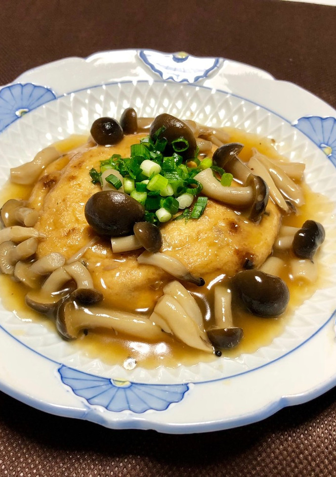 とろり〜がんもどきとしめじのあんかけ煮物-レシピのメイン写真