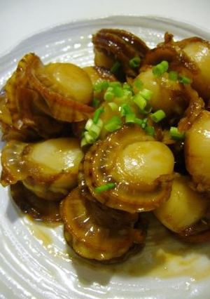 ホタテの照焼　バター風味-レシピのメイン写真