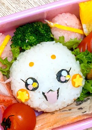キャラ弁 プリキュア ふわ 幼稚園弁当-レシピのメイン写真