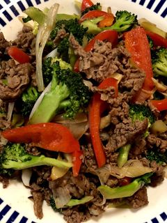 牛肉とお野菜のオイスターソース炒め-レシピのメイン写真