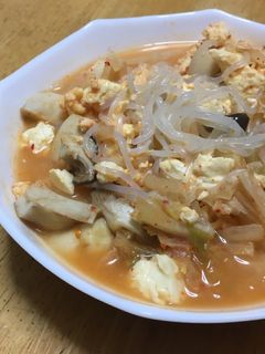 キムチと白滝のデトックススープ-レシピのメイン写真