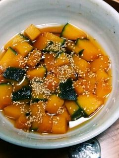 レンジで簡単❗めんつゆで南瓜の煮物✨☺⛄-レシピのメイン写真
