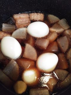 コーラで豚の角煮!大根&ゆで卵を一緒に!-レシピのメイン写真