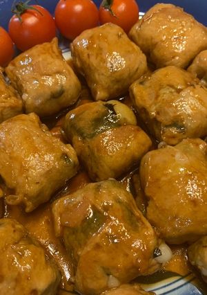 お餅肉巻き-レシピのメイン写真