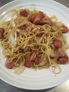 にんにくと醤油でペペロン風焼きそば-レシピのメイン写真
