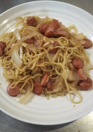 にんにくと醤油でペペロン風焼きそば-レシピのメイン写真