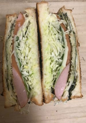 フライパンでホットサンド-レシピのメイン写真