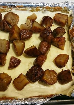 おせちリメイク☆栗きんとんスコップケーキ-レシピのメイン写真