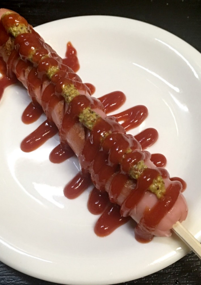 魚肉ソーセージの一本焼き-レシピのメイン写真