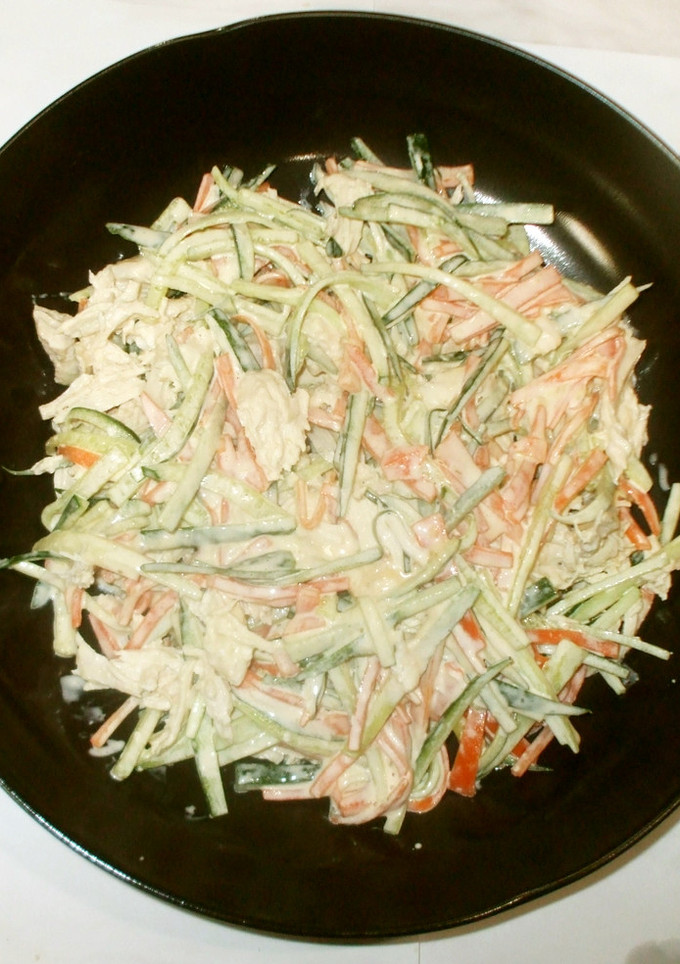鶏むね肉のわさびソースあえ♪簡単-レシピのメイン写真