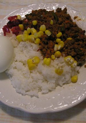 シンプルなおばあちゃんのドライカレー-レシピのメイン写真