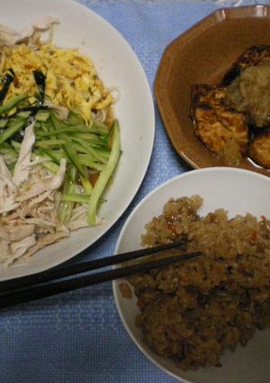 そうめんで冷やし中華！！-レシピのメイン写真