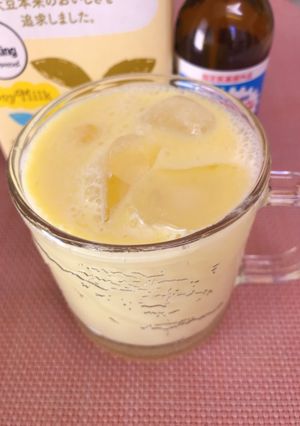 豆乳栄養ドリンク　（ましゃ風）-レシピのメイン写真