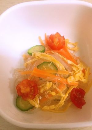 春雨の中華風酢の物-レシピのメイン写真