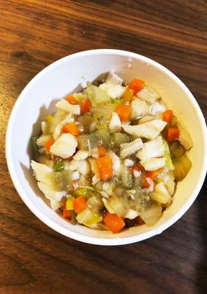離乳食☆タラの野菜あんかけ 9か月頃〜-レシピのメイン写真