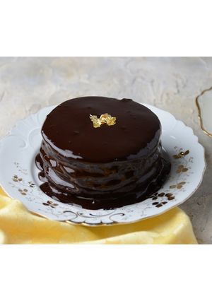 チョコレートグラサージュホットケーキ-レシピのメイン写真